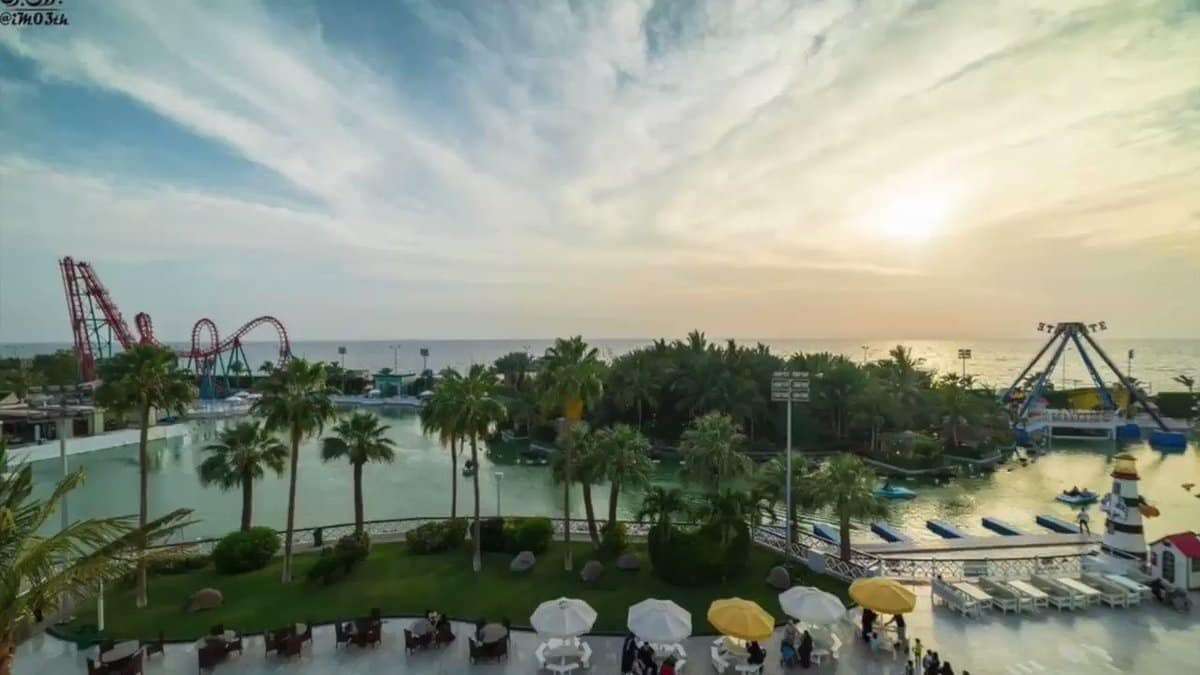 حديقة الشلال الترفيهية بجدة