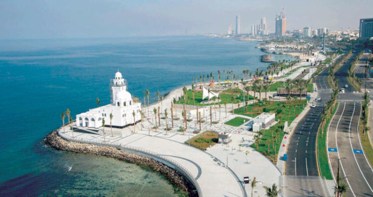 كورنيش جدة الشمالي القريب من تروبيكال لاند جدة