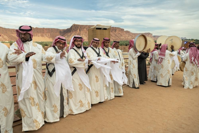 حفل الزفاف التقليدي بالعلا - مهرجان شتاء طنطورة