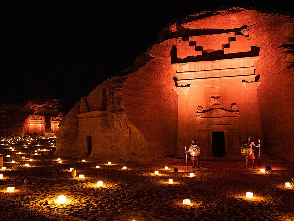 مهرجان شتاء طنطورة في العلا